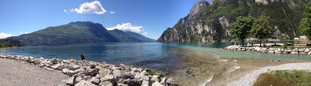 Lago di Garda Riva del Garda Spiaggia Sabbioni laghi del trentino
